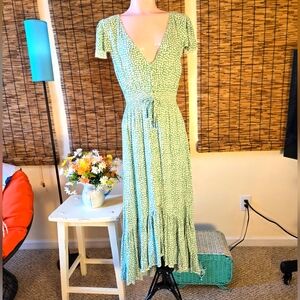 Skylar + Madison High Low Fit and Flare Dress